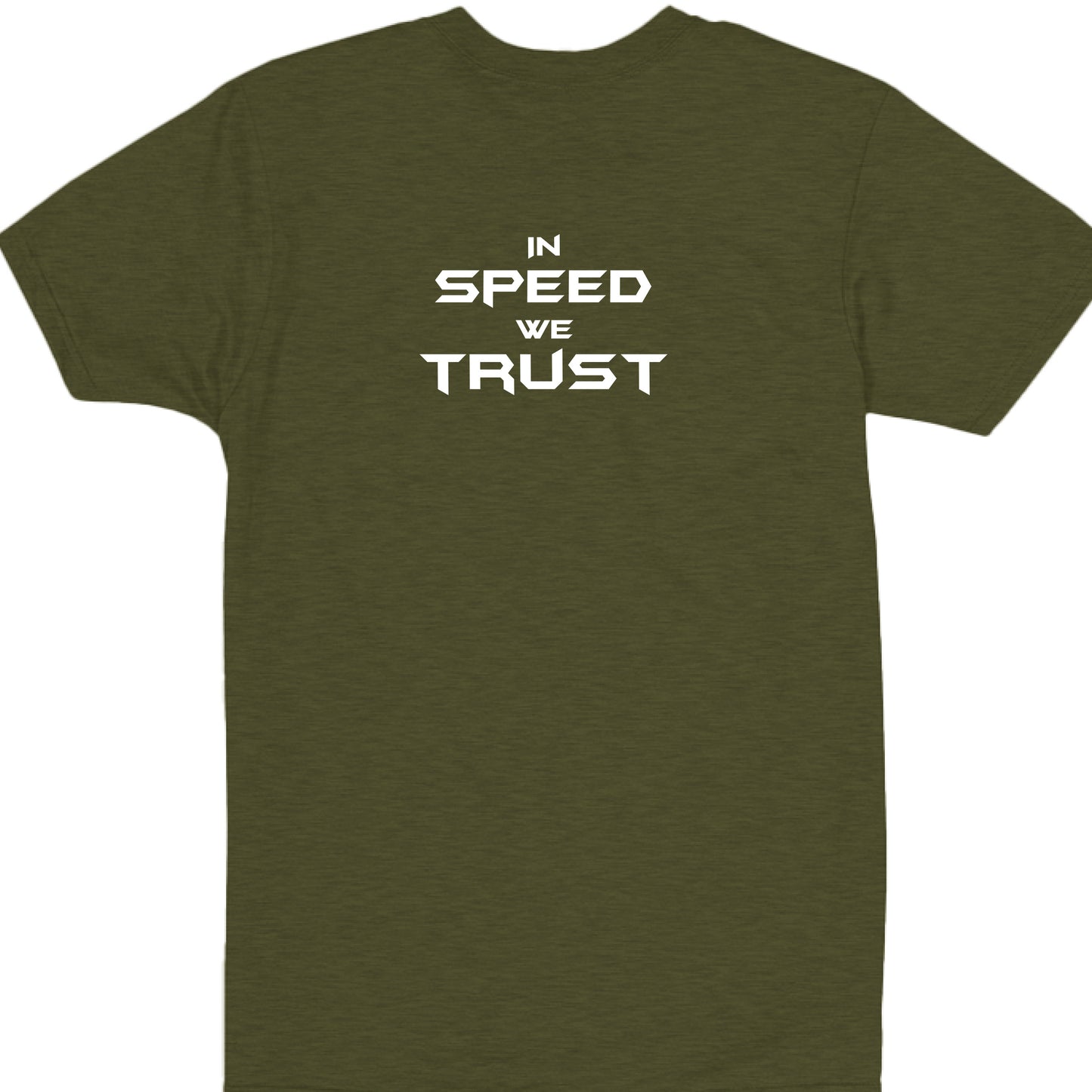 Military Green Heather - BACK